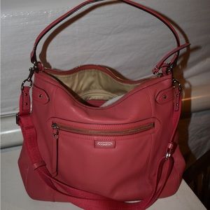 Coach Salmon colored purse
